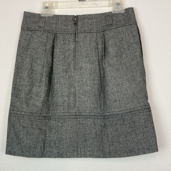 Anthropologie Girls from Savoy tweed pleated skirt w/pockets NWOT lined - Picture 2 of 8